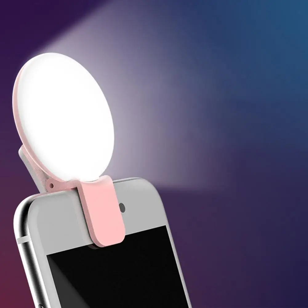 Photography Mobile Lighting - Mobiele telefoon LED Selfie Ringlicht Draagbaar
