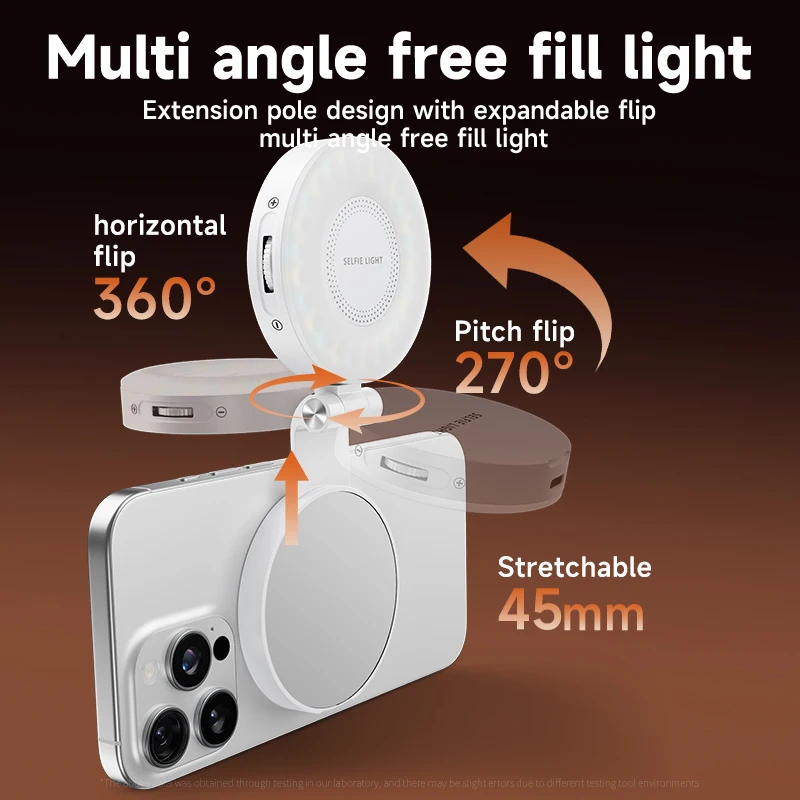 LED Selfie Invullicht voor Mag - Photography Lighting Handheld recensie en prijs