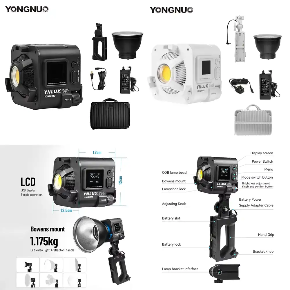 YONGNUO YNLUX100 100W 3200K-56 - Photography Lighting Handheld recensie en prijs