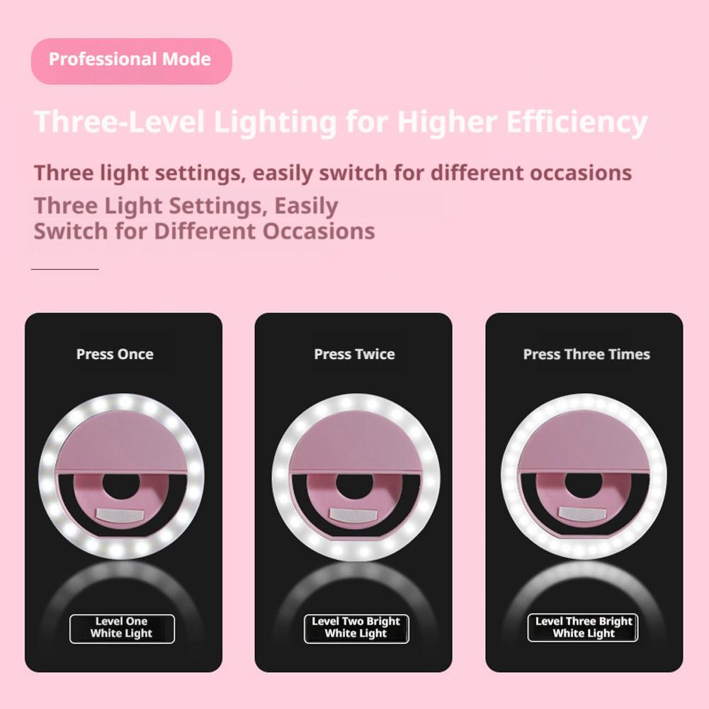 Clip-on selfie ringlamp, oplaa - Photography Lighting Game recensie en prijs