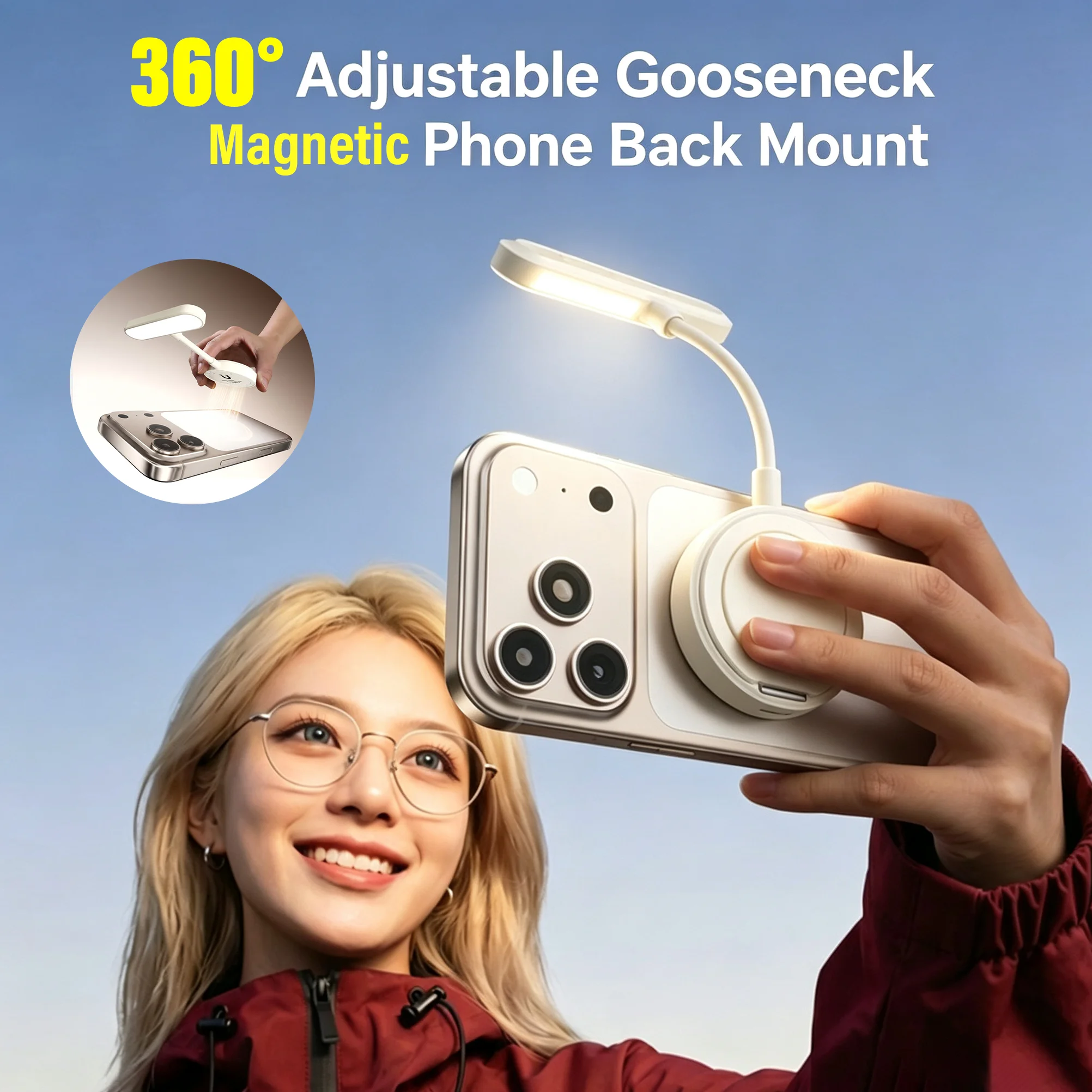 2026 Magnetische mobiele telef - Photography Mobile Lighting recensie en prijs